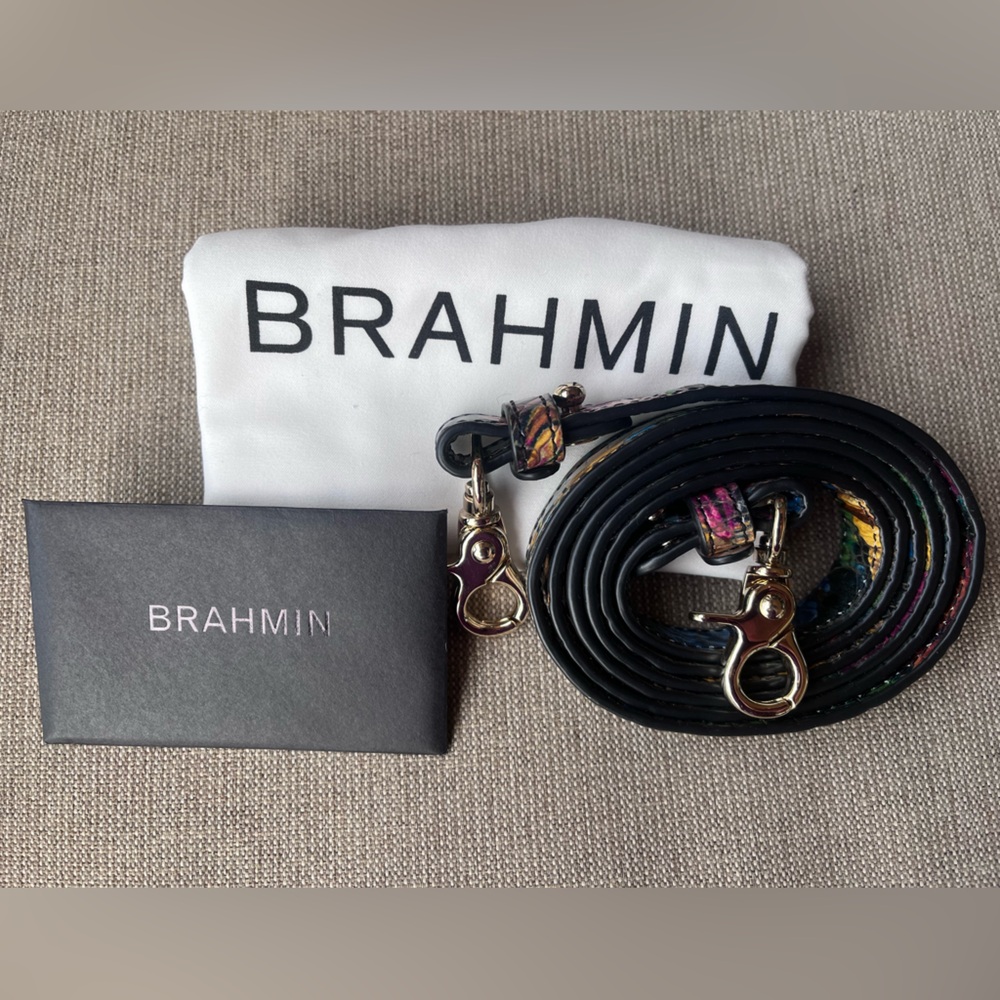 NWT Brahmin LANE in RENAISSANCE Melbourne Crossbody Bag - Picture 9 of 13